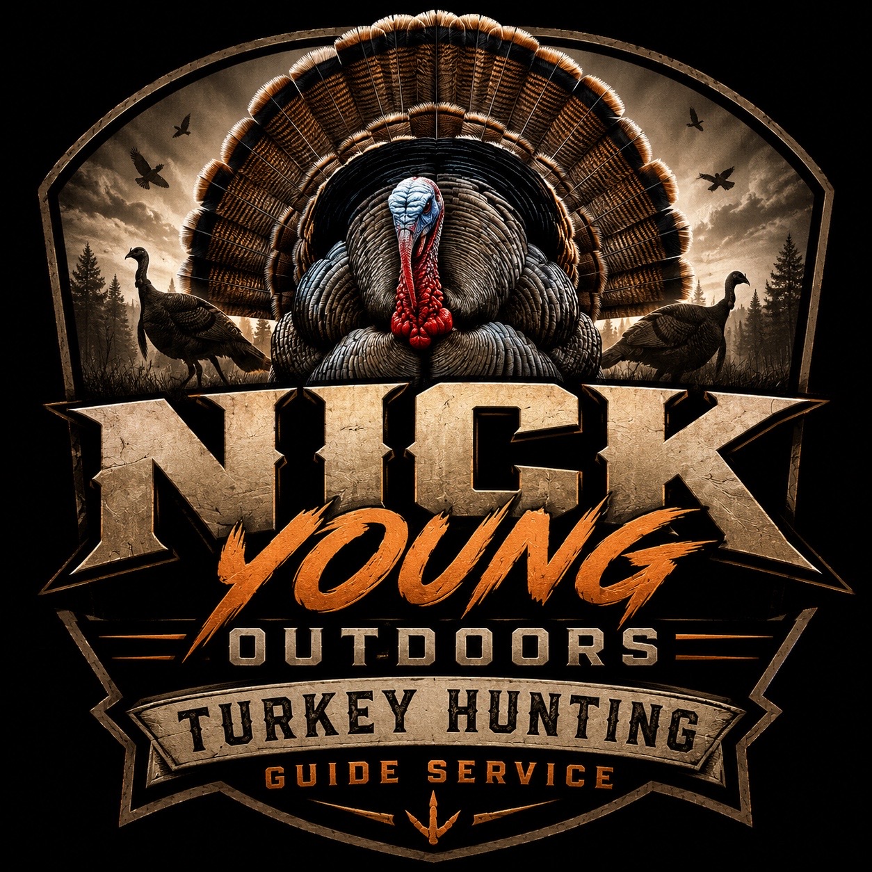 Nick Young Outdoors Turkey Hunting logo